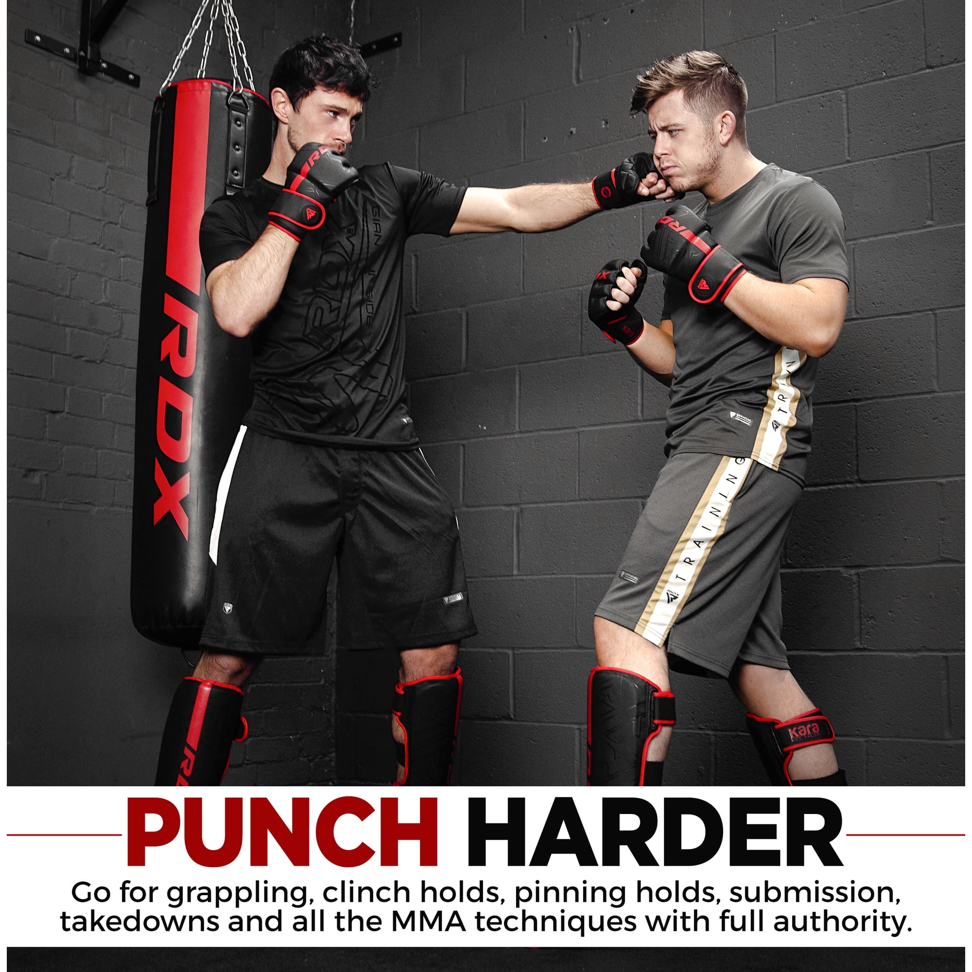 Gants De MMA En Cuir Véritable - Taille L, 8 Oz, Bleu - Pour Sac De Frappe Et Entraînement