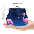 thumbnail image 2 of Elegant Microfiber Coin Purse with Zinc Alloy Jaws, 4.3x4.7 in - Stylish Must-Have Accessory for Your Essentials, 2 of 7