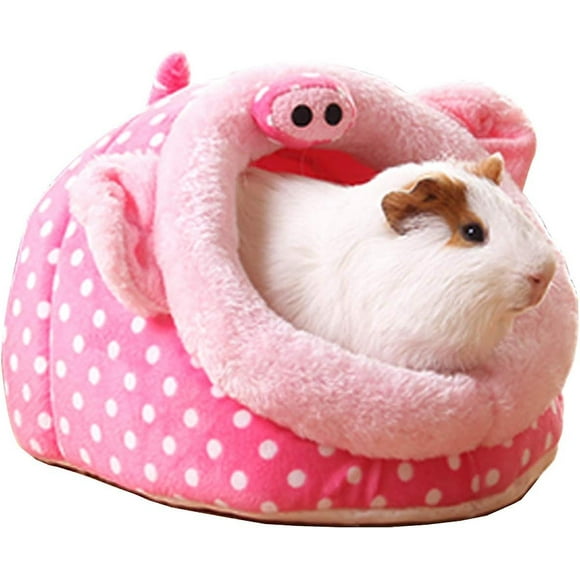 Guinea pig bed and ferret hedgehog Sleep and hide, hamster Pet Supplies Toy cage Accessories (1 - l)