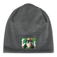 thumbnail image 4 of Tsuyu Asui Winter Beanie Hats for Men Women, Warm Cozy Knitted Cuffed Skull Cap, 4 of 8