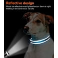 thumbnail image 4 of Reflective Dog Collar, 11 Colors,Soft Neoprene Padded Breathable Nylon Pet Collar Adjustable for Small Medium Large Extra Large Dogs,4 Sizes, 4 of 6