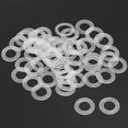 thumbnail image 2 of Unique Bargains Rondelles Plates en Nylon pour Vis M16 28mm OD 1mm Épais Transparent 100 Pcs, 2 of 4
