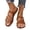 Brown, variant on Sandalias Para Mujer, Close Toed Sandals Women, Wedge Sandals for Women, Platform Sandals, Woman Sandals Dressy Ankle Strap Sandal Open Toe Bridal Slides Flats Summer Cute Vacation Sandals, Black 5.5