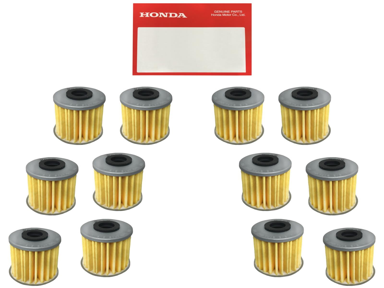 12 Pack OEM Honda Oil Filter 15412MGSD21 Fits Talon / Pioneer / CRF
