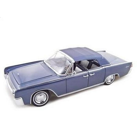 1961 Lincoln Continental Dark Blue 1/18 Diecast Car Model by Road