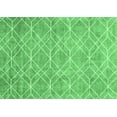 thumbnail image 1 of Ahgly Company Indoor Rectangle Abstract Emerald Green Contemporary Area Rugs, 4' x 6', 1 of 4