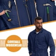 thumbnail image 6 of FEN AI Work Mechanic Jumpsuit for Men Coveralls Long Sleeve Overall Relaxed Fit Workwear, 6 of 10
