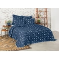 thumbnail image 2 of Parker Indigo Queen Quilt, 2 of 8