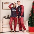 thumbnail image 3 of Europa y Estados Unidos nueva ropa de hogar navideña para jugar entre padres e hijos ropa madre-hija pijamas a cuadros con estampado familiar, 3 of 5