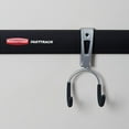 Rubbermaid Universal Metallic FastTrack Hanging Garage Hook Organizers