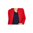 thumbnail image 2 of CHARTER CLUB Womens Red Textured Zippered Quilted Jacket Petites PS, 2 of 3