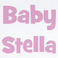 thumbnail image 2 of CafePress - Baby Stella (Pink) Infant Bodysuit - Baby Light Bodysuit, Size Newborn - 24 Months, 2 of 4