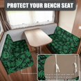 thumbnail image 2 of POLERO RV Booth Seat Covers Stretch, Compatible with Camper Travel Trailer, Camper Cushion Covers Fit for RV Camper Car Bench Sofa 4 Pieces, 2 of 8