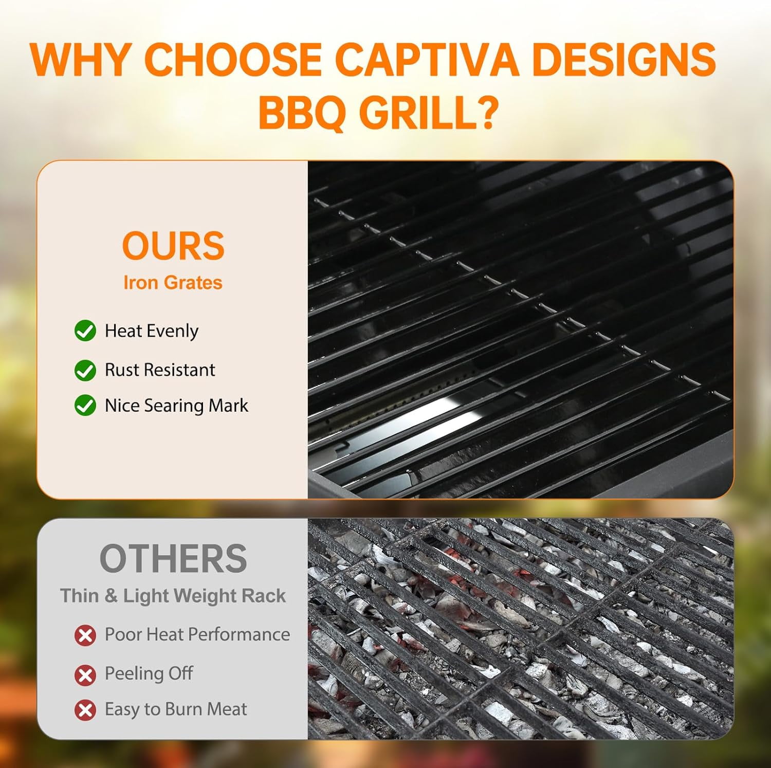 4 Burner Grill Propane Gas Grill, Outdoor Stainless Steel 37230 BTU Patio Garden BBQ Grill with Lid, Wheels for RV Camping Barbecue