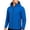 Dark Blue, variant on Men's UPF 50+ Hooded Jacket Midweight Waterproof Windbreaker Hiking Jackets Breathable Travel Running Cycling Coats with Zipper Pockets Black XXL