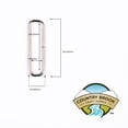 thumbnail image 2 of 10 - Country Brook Design® 1 1/2 inch Rectangle Metal Keeper, 2 of 5