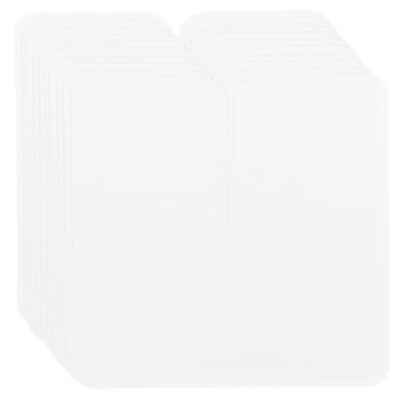 BESTYASH 10Pcs Hair Extension Glue Protector Heat Shield Guards White Comfortable Tool