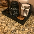 thumbnail image 6 of Vikakiooze Floating Coffee Cup Mug Sculpture Kitchen Decor Pouring Spilling Decoration, 6 of 9