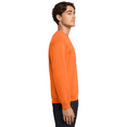 thumbnail image 5 of JERZEES Men's Crewneck Hi Vis Safety Orange Sweatshirt, 2-Pack, Long Sleeve Pullover Workwear, 3XL, 5 of 7