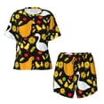 thumbnail image 4 of Naloa Farm Goose Women's Short-Sleeved Pajama Set, Loungewear, Summer pajamas, Breathable Cozy - 3X-Large, 4 of 9