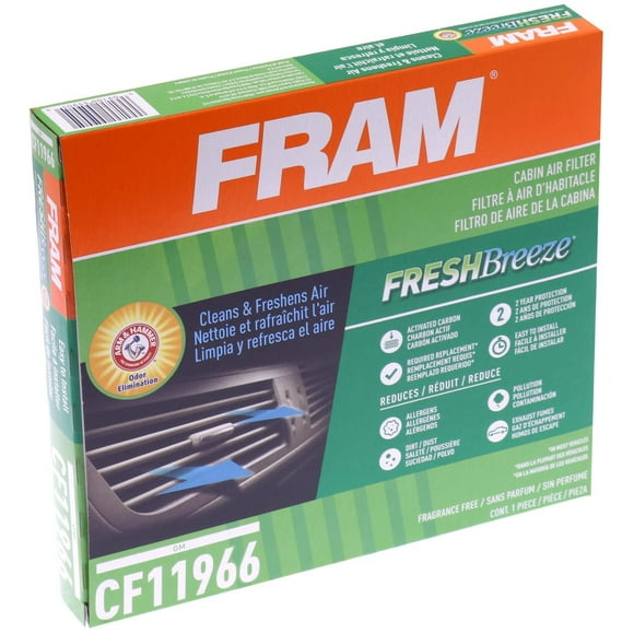 CF11966 Filtre à air FRAM® FB 98 % d'efficacité de filtration