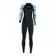thumbnail image 4 of Traje de baño de neopreno para mujer, de cuerpo completo, sensación de frío, secado rápido, manga larga, espalda Negro, 4 of 9