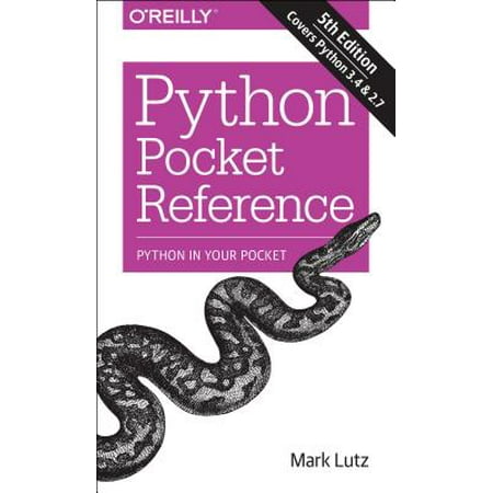 Python Pocket Reference : Python in Your Pocket (Best Database For Python)