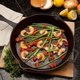 thumbnail image 3 of Bayou Classic 7405 3 Piece Cast Iron Skillet Set, 10"/12"/14", 3 of 6