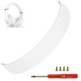 thumbnail image 1 of Dre Studio 3 Diadema inalámbrica igual que la banda de repuesto OEM Arch Band Studio3 Accesorios piezas compatibles con Beats by Dr Dre Studio3/A1914 Studio 2 auriculares con cable/inalámbricos (blanc, 1 of 5