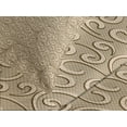 thumbnail image 4 of Ambesonne Beige Quilted Bedspread Set 3 Pcs, Damask Floral Victorian, King Size, Beige, 4 of 5