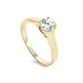 thumbnail image 2 of 1ct Diamond Solitaire Engagement Ring 14K Yellow Gold, 2 of 2