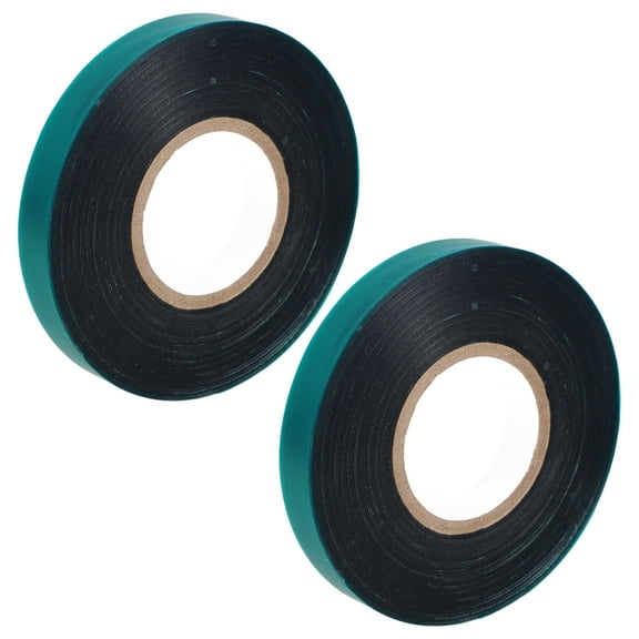 Planting Tie Tape Tie Strap Ribbon Adhesive Tape Tie Fruit Tree Pvc Office Green 4500.00X1.20X0.10CM 2 Rolls