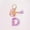 D, variant on Holiday Gifts New Initial Letter Keychains for Women Tassel Purple Cute Car Keychain for Wallet Backpack Bag, G