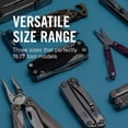 thumbnail image 3 of LEATHERMAN, Premium Nylon Snap Sheath, Fits 10.16-cm to 11.43-cm Multi-Tools, Black, Large, 3 of 9
