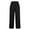 Black, variant on yunLCZ Women's Straight Leg Pants High Wa Women's Spring And Summer Casual Cotton And Linen Long Pants