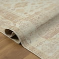 thumbnail image 5 of Lr Home Brooke 7'10" x 9'10" Beige Oriental Waterproof Non-Slip Machine Washable Indoor Area Rug, 5 of 12
