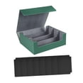 thumbnail image 1 of Bunblic Card Deck Box Gathering Card Toy Durable Magnetics Closure Game Card Storage Green Gray, 1 of 8