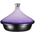 thumbnail image 7 of Bruntmor | Cast Iron Tangine Pot With A Silver Knob Enameled Cast Iron Base, 7 of 7