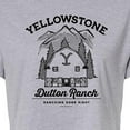 thumbnail image 3 of Yellowstone  - Dutton Ranch  - Juniors Cropped Cotton Blend T-Shirt, 3 of 6