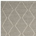 thumbnail image 2 of SAFAVIEH Natura Tracery Geometric Diamonds Wool Area Rug, Grey, 8' x 10', 2 of 6