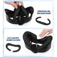 thumbnail image 3 of Interfaz facial y almohadilla facial para Oculus Quest 3, 3 of 7