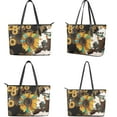 thumbnail image 3 of ZUXONGSY Aztec Sunflower Leopard Print Purse and Wallet Sets Womens Handbag and Purse Set Lightweight Top Handle Tote Bag for Women Waterproof Shoulder Handbag with Wallet, 3 of 4