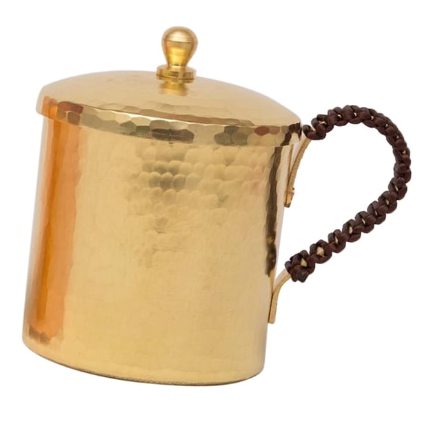 para beber Cobre martillado Latón Regalo Taza de leche Latón 350ml SM SunniMix Tazas de cobre