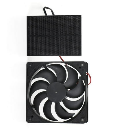 

Monocrystalline Silicon Solar Panel Powered Fan Solar Toilet Pet House Ventilation Exhaust Fan