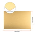 thumbnail image 2 of Unique Bargains Sublimation Metal Blanks 4x6 Inch Aluminum, Old Gold, 2 Pieces, 2 of 6
