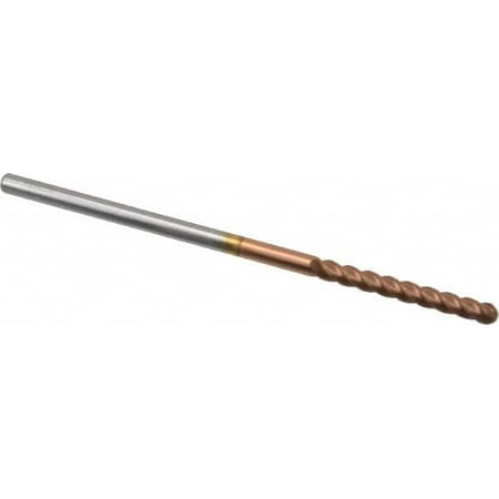 

Accupro 1/8 Diam 1 LOC 4 Flute Solid Carbide Ball End Mill