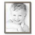 thumbnail image 2 of ArtToFrames 15" x 18" Silver Picture Frame, 15x18 inch Multi Wood Poster Frame (WOM-4756), 1 Pack, 2 of 6