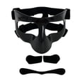 thumbnail image 1 of Máscara de baloncesto, máscara facial para nariz rota, hombres y mujeres, protector facial ajustable para nariz rota para gimnasio, ejercicio, fútbol 17cmx10cm, 1 of 8