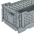 thumbnail image 6 of Simplify 4LT Plastic Collapsible Storage Crate in Grey, 6 of 9