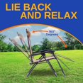 thumbnail image 3 of SereneLife SereneLifeHome Zero Gravity Lounge Chair, One Size, Cream, 3 of 5